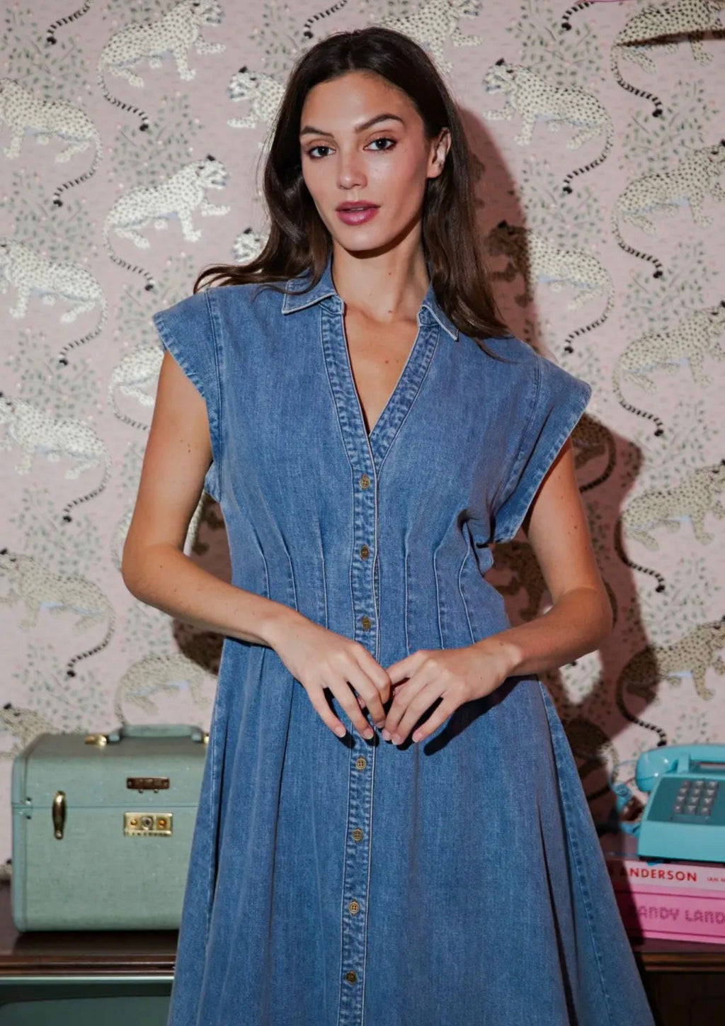 Denim Blue Dress