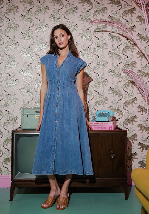 Denim Blue Dress