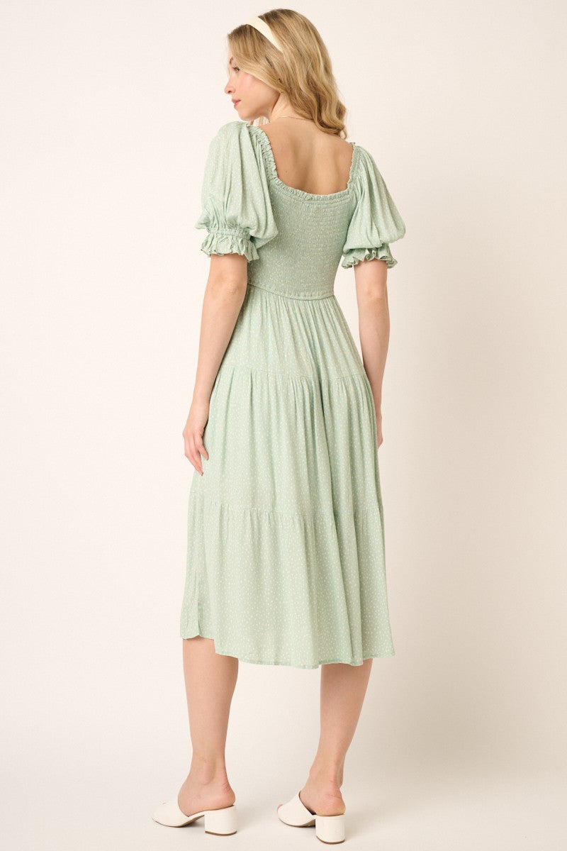 Elizabeth Dress Green/verde