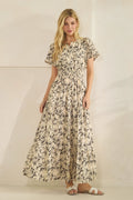 Ruth Dress Black/Oscuro Ivory